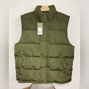 Goodfellow & Co Men's Olive Puffer Vest